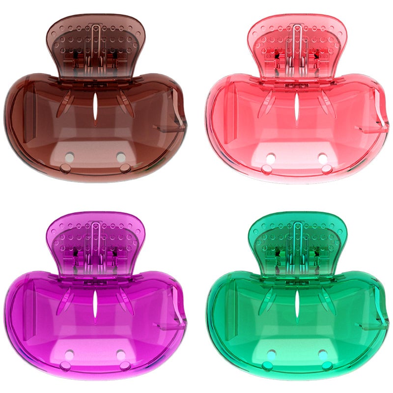 seplouis Toothbrush Covers Compatible with Manual & Electric Toothbrushes, 4-Pack Set (Brown, Pink, Purple, Green)